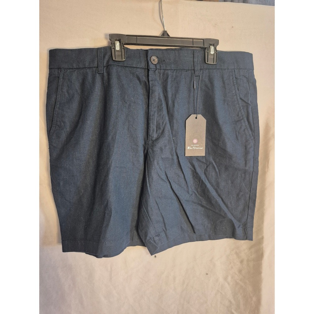 Ben Sherman Menswear Shorts Regular Fit Midnight Casual Summer Style Size 36